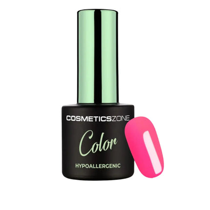 Cosmetics Zone Hypoallergenic Hybrid UV/LED Gel Polish Neon Light Pink N2