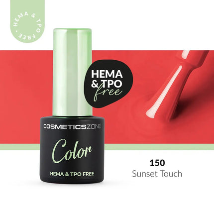 Cosmetics Zone Hypoallergenic Hybrid UV/LED Gel Polish Sunset Touch 150