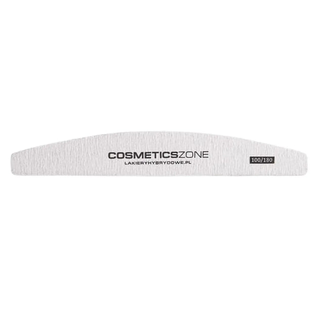 Cosmetics Zone Nail File Boat Zebra 100/180