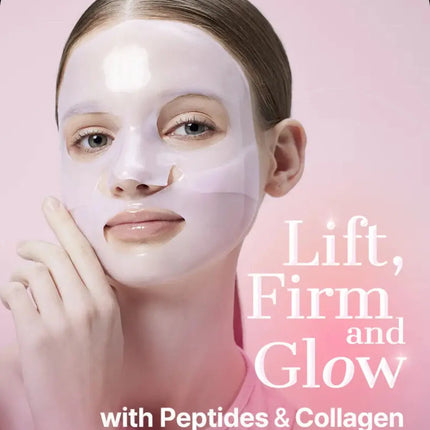 COSRX Peptide Collagen Glow Hydrogel Mask 3-Pack