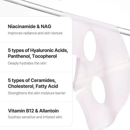 COSRX Peptide Collagen Glow Hydrogel Mask