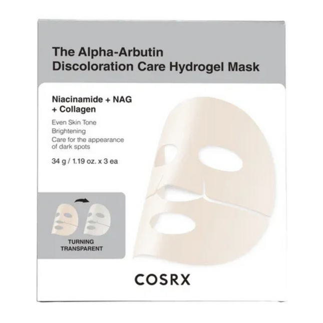 COSRX The Alpha-Arbutin Discoloration Care Hydrogel Mask