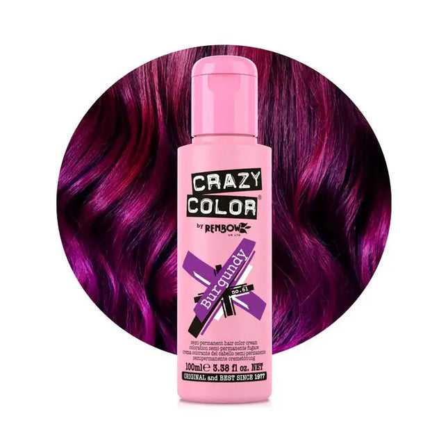 Crazy Color 61 Burgundy