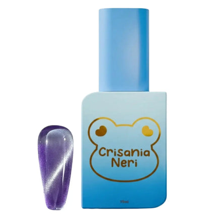 Crisania Neri Sea x Sky Magnetic Cat Eye Gel Polish Fairy Dust