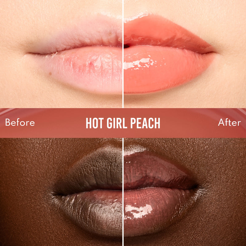 Danessa Myricks Beauty Glosswork 4d Ultra Shine Plumping Gloss Hot Girl Peach