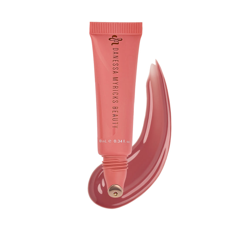 Danessa Myricks Beauty Glosswork 4d Ultra Shine Plumping Gloss Rose N Brunch