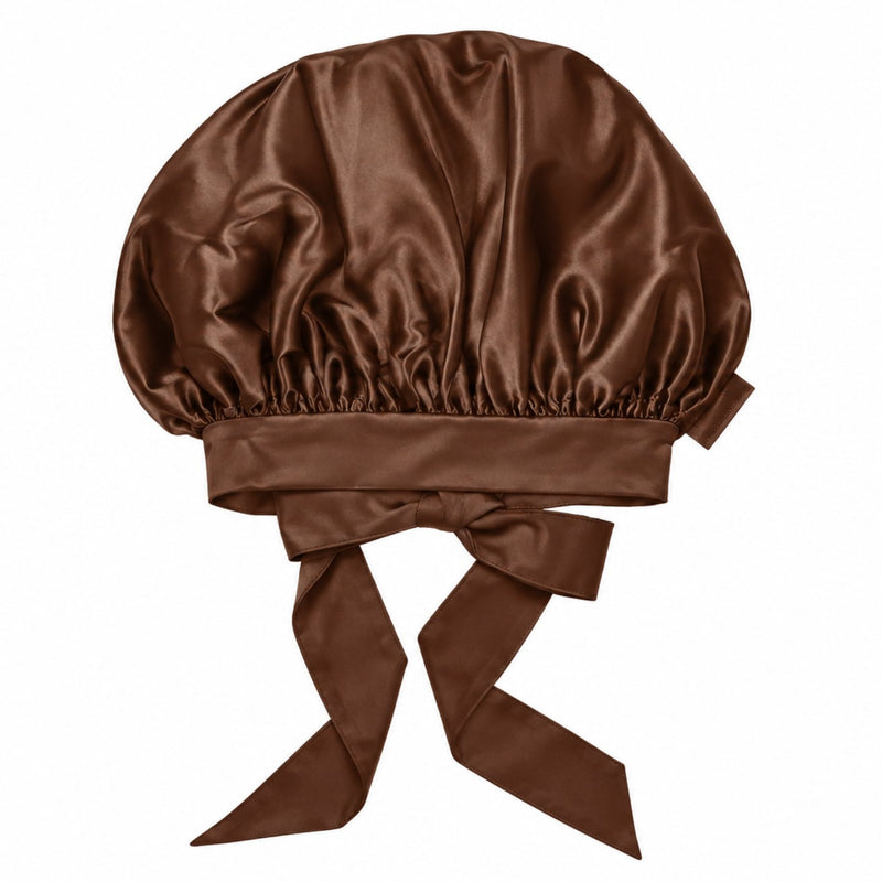 Danielle Creations Satin Lined Shower Cap Xl For Curly Hair