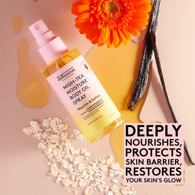 Delhicious Migh-Tea Moisture Body Oil Spray