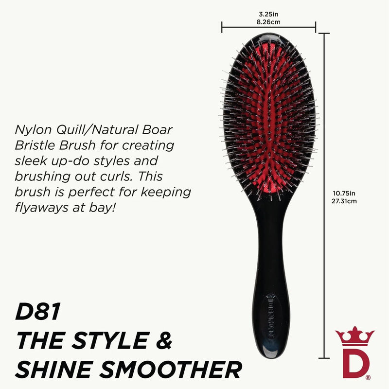 Denman D81M Medium Style And Shine Brush