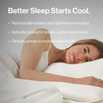 Dore & Rose Cooling Pillowcase Nº 91 Nuage Blanc de Glace