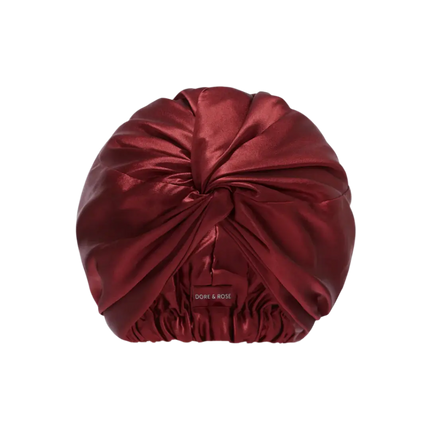 Dore & Rose Premium Silk Bonnet Nº 14 Royal Bordeaux