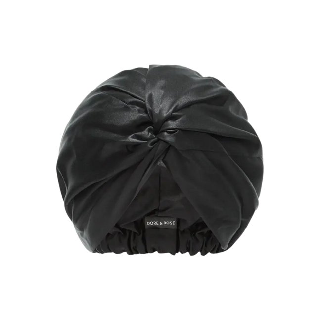 Dore & Rose Premium Silk Bonnet Nº 18 Ébène du Chêne