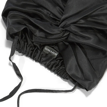 Dore & Rose Premium Silk Bonnet Nº 18 Ébène du Chêne