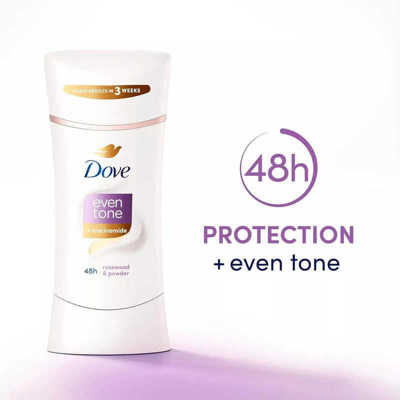 Dove Even Tone Antiperspirant Deodorant Rosewood & Powder