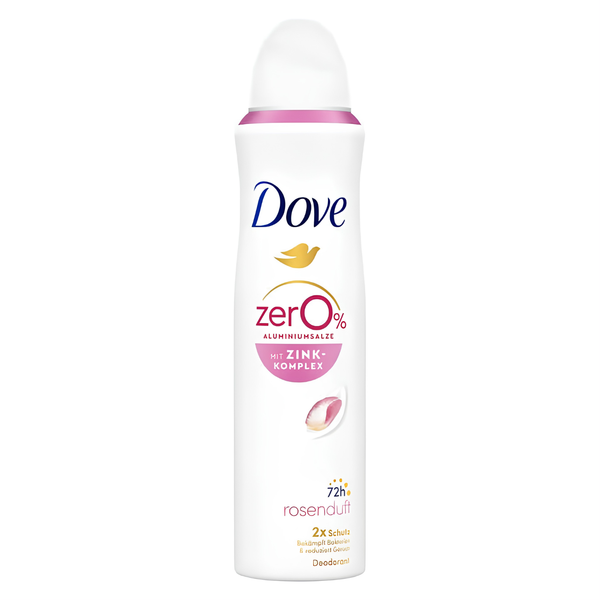 Dove Rose Scent Deodorant Spray with Nourishing Zinc Complex