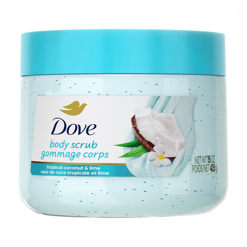 Dove Scrub Tropical Coconut & Lime Body Scrub