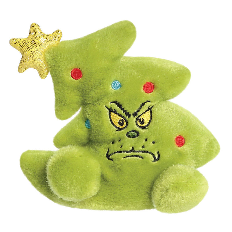 Aurora World Dr. Seuss Grinch Tree Palm Pals, groen knuffeltje
