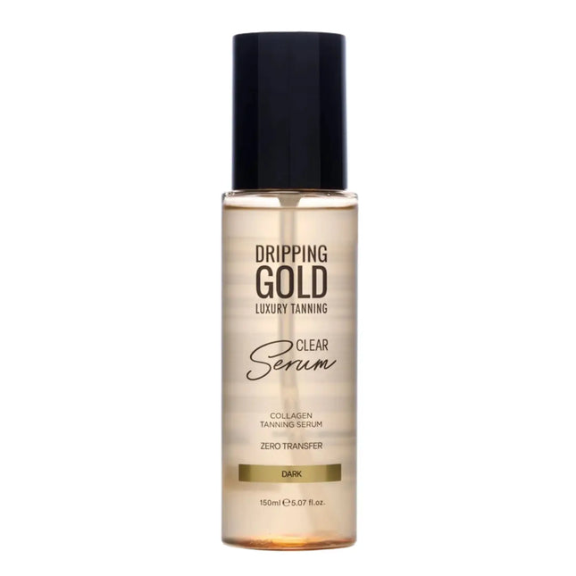 Dripping Gold Luxury Tanning Clear Serum Dark