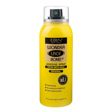 Ebin New York Wonder Bond Spray Mega Yellow 80 ml