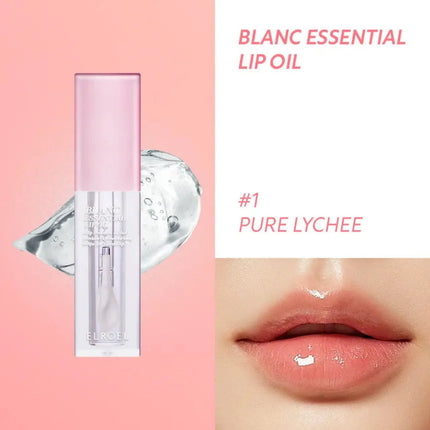 Elroel Blanc Essential Lip Oil #01 Pure Lychee