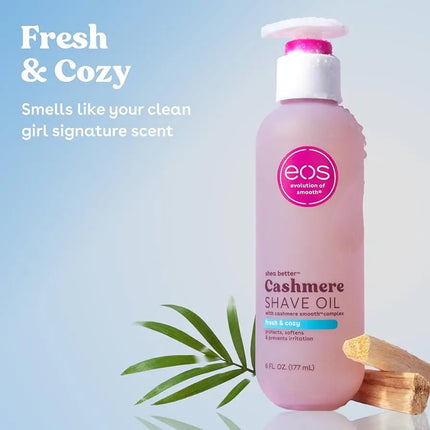 EOS Shea Better Cashmere Shave Oil Fresh & Cozy