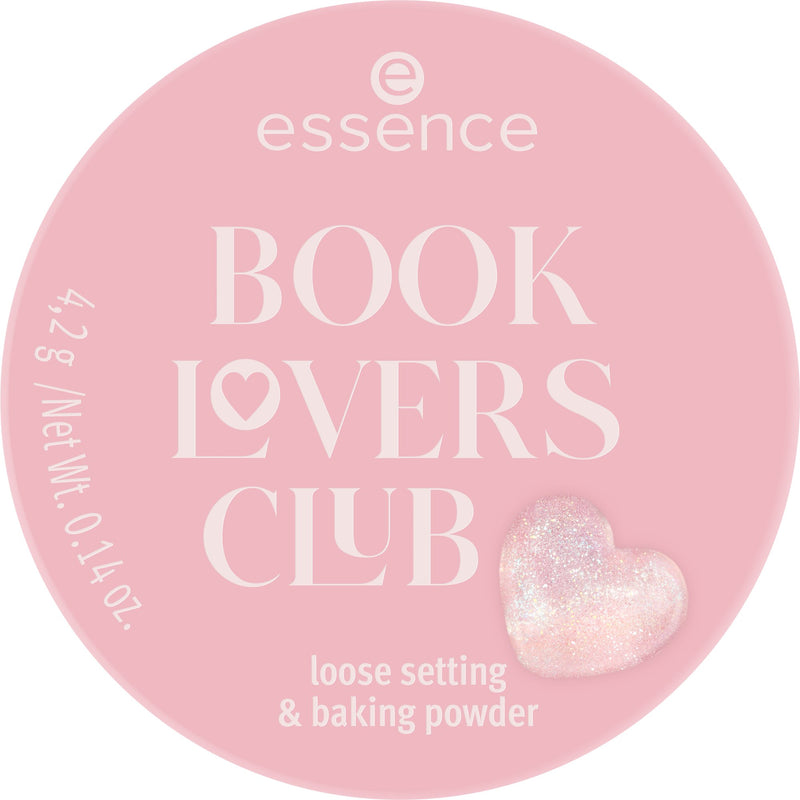 Essence Book Lovers Club Loose Setting & Baking Powder 01 Chapter: First Sparks, losse setting en baking poeder