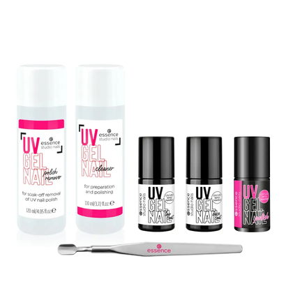 Essence Essence Starter Set Studio Nails UV Gel Polish with Lamp