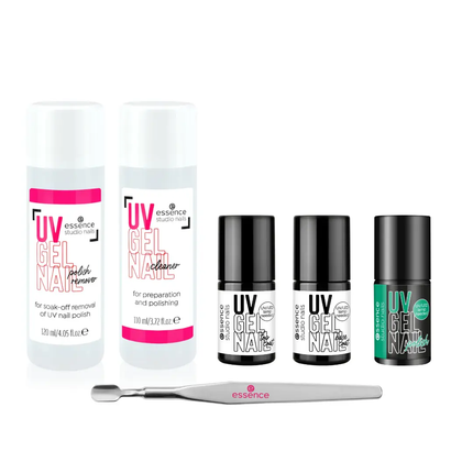 Essence Essence Starter Set Studio Nails UV Gel Polish with Lamp