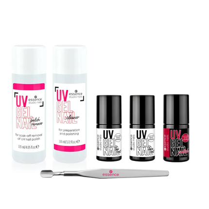 Essence Essence Starter Set Studio Nails UV Gel Polish with Lamp
