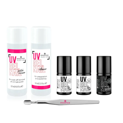 Essence Essence Starter Set Studio Nails UV Gel Polish with Lamp