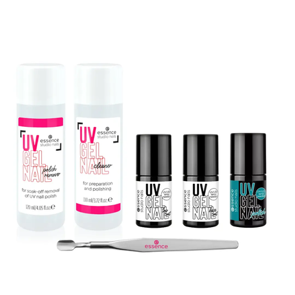 Essence Essence Starter Set Studio Nails UV Gel Polish with Lamp