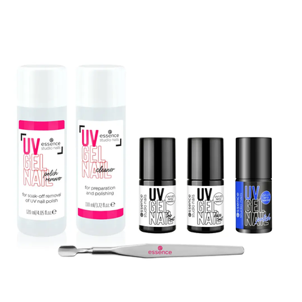 Essence Essence Starter Set Studio Nails UV Gel Polish with Lamp