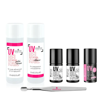 Essence Essence Starter Set Studio Nails UV Gel Polish with Lamp