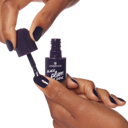 Essence Gel Nail Colour 84 Black Plum & Done