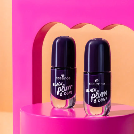 Essence Gel Nail Colour 84 Black Plum & Done