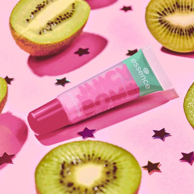 Essence Juicy Bomb Party Shiny Lipgloss 04 Kiwi Kisses
