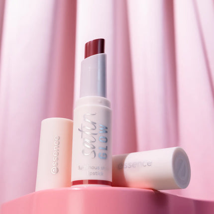 Essence Satin Glow Luminous Shine Lipstick 03 Rose And Shine