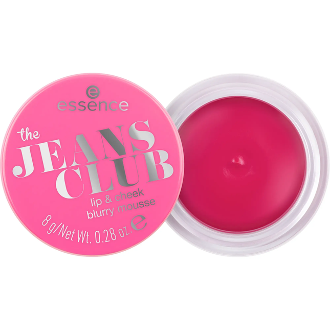 Essence The Jeans Club Lip & Cheek Blurry Mousse 01 Pink Dreams & Cool Jeans