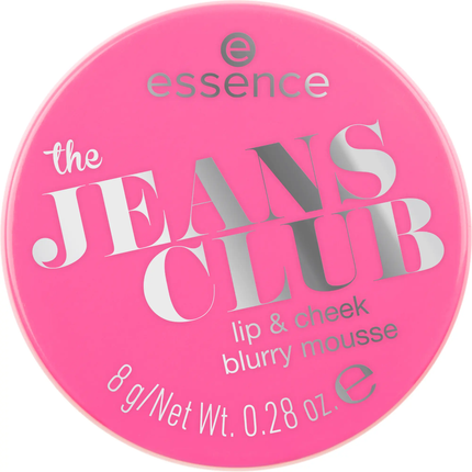 Essence The Jeans Club Lip & Cheek Blurry Mousse 01 Pink Dreams & Cool Jeans