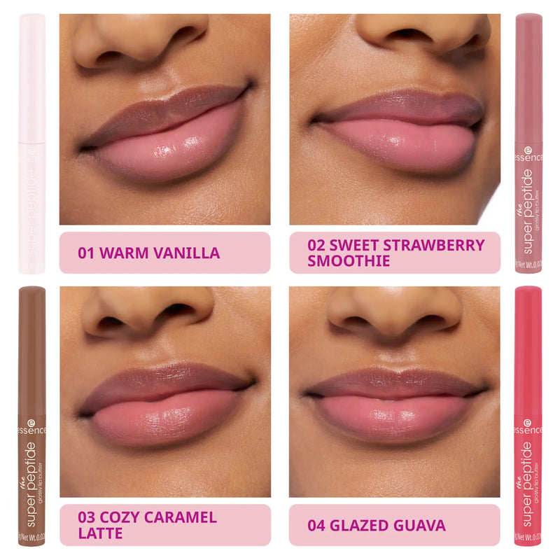 Essence The Super Peptide Glossy Lip Butter Set Like A Sunday Morning
