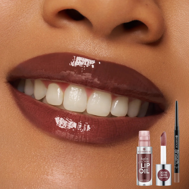 Essence Toffee Talk Brown Lip Set