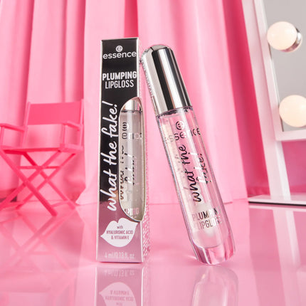Essence What The Fake! Plumping Lip Gloss 100 Sheer Genius