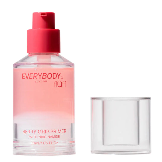 Everybody London X Fluff Berry Grip Primer with Niacinamide