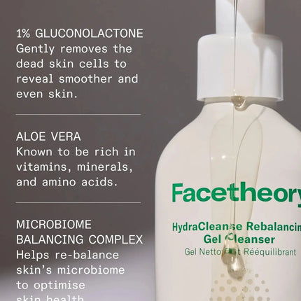 Facetheory HydraCleanse Rebalancing Gel Cleanser Unscented
