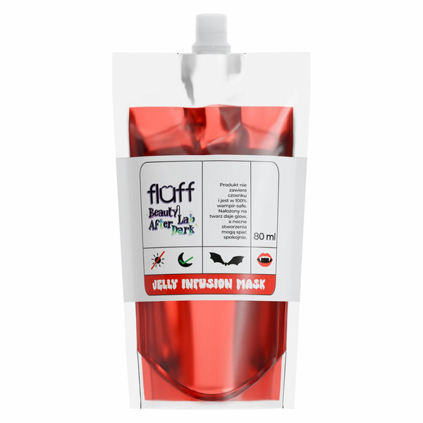 Fluff Beauty Lab After Dark Jelly Infusion Face Mask, hydraterend sheet mask