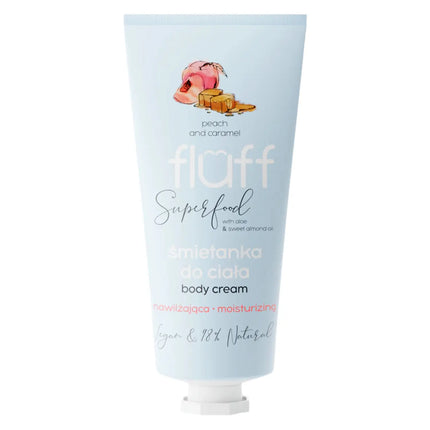 Fluff Body Cream Peach & Caramel Moisturizing