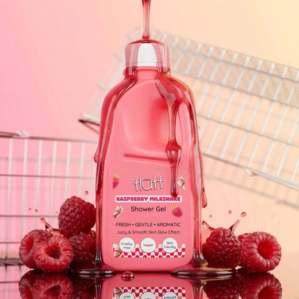 Fluff Shower Gel Raspberry Milkshake