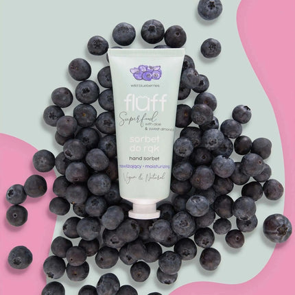 Fluff Sorbet Hand Cream Wild Blueberries