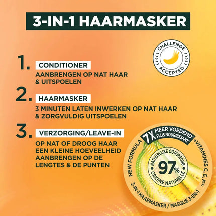 Garnier Fructis Hair Food Banana 3-in-1 Hair Mask