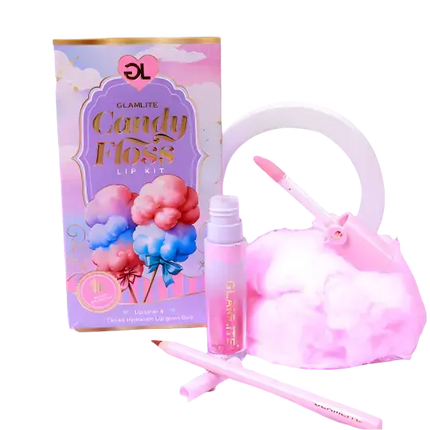 Glamlite Candy Floss Lip Kit